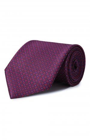Комплект из галстука и платка Stefano Ricci. Цвет: розовый