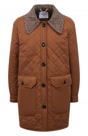 Утепленная куртка Palto. Цвет: коричневый