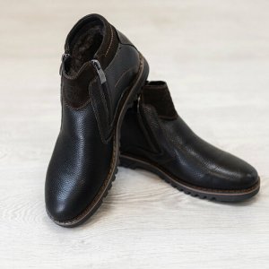 Ботинки , размер 42, черный Россия. Цвет: черный