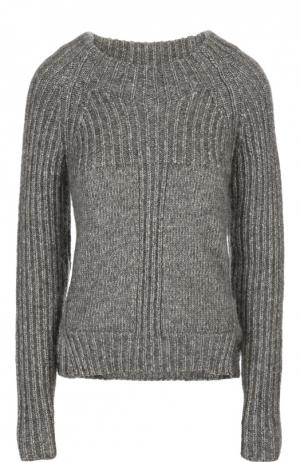 Вязаный свитер Belstaff. Цвет: темно-серый