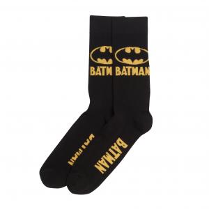 2 пары носков BATMAN. Цвет: черный/ желтый