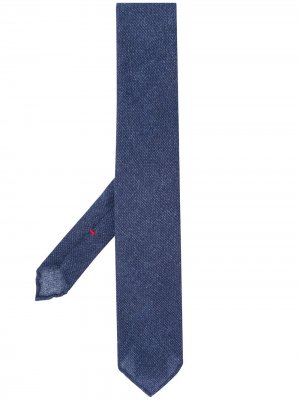 Delloglio фактурный галстук Dell'oglio. Цвет: синий
