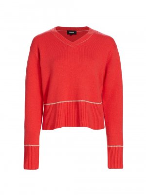 Пуловер из шерсти и кашемира , красный Monrow