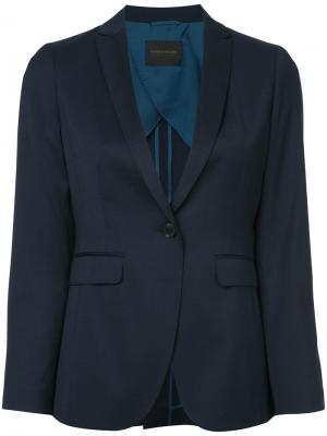 Приталенный пиджак Tomorrowland. Цвет: синий