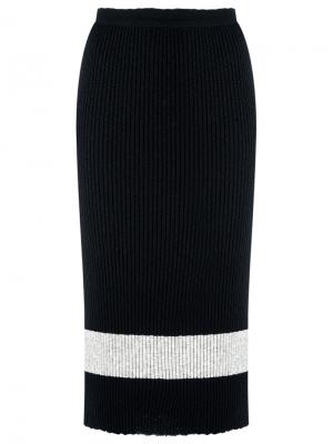 Ribbed knit midi dress Gig. Цвет: чёрный