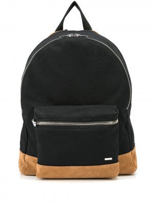 Рюкзак с контрастными вставками AMIRI. Цвет: черный