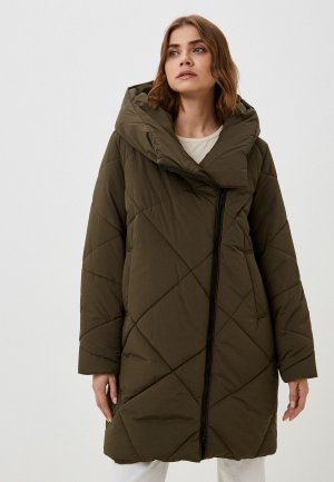 Куртка утепленная Dixi-Coat. Цвет: хаки