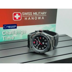 Наручные часы SMWGN2101930, черный Swiss Military Hanowa. Цвет: черный