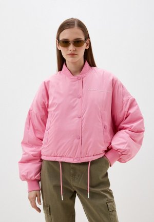 Куртка утепленная Replay. Цвет: розовый