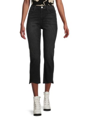 Прямые укороченные джинсы Tinsley со средней посадкой , цвет Frame