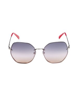 Солнцезащитные очки-бабочки 60MM , цвет Gunmetal Emilio Pucci