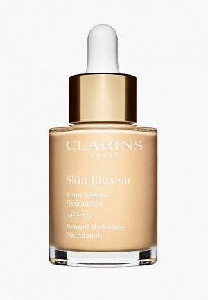 Тональный крем Clarins Skin Illusion SPF 15, оттенок 100.5 CREAM, 30 мл. Цвет: бежевый