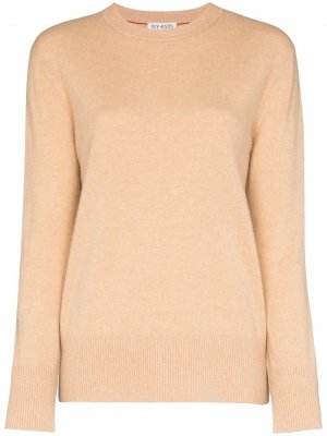 Кашемировый свитер с круглым вырезом Ply-Knits. Цвет: нейтральные цвета