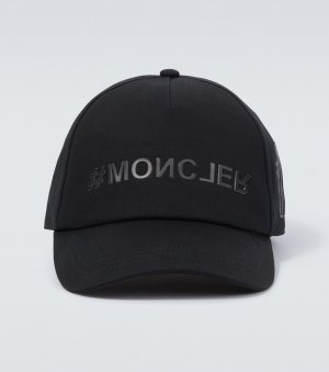 Хлопковая шапка, черный Moncler Grenoble