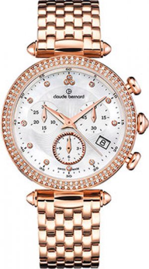Швейцарские наручные женские часы 10230-37RMNAR. Коллекция Dress Code Claude Bernard