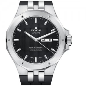 Наручные часы Delfin 88005 3CA NIN Edox. Цвет: черный