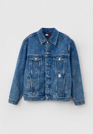 Куртка джинсовая Tommy Hilfiger TH x MIFFY. Цвет: синий