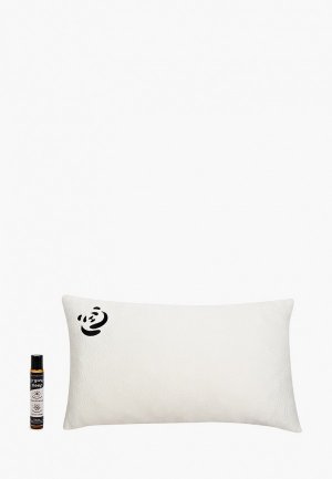 Подушка и аромароллер Panda Hug Сomfort-pillow. Цвет: белый