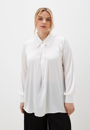 Блуза Olsi. Цвет: белый