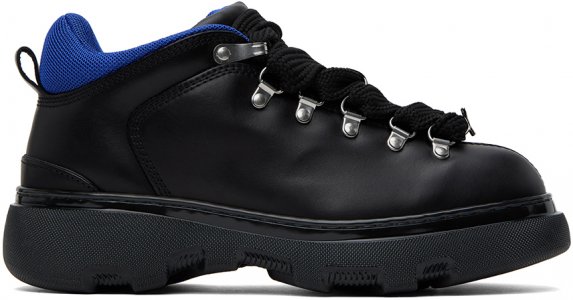 Черные трекинговые ботинки Burberry