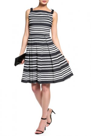 Платье CHIARA BONI. Цвет: черный, белый