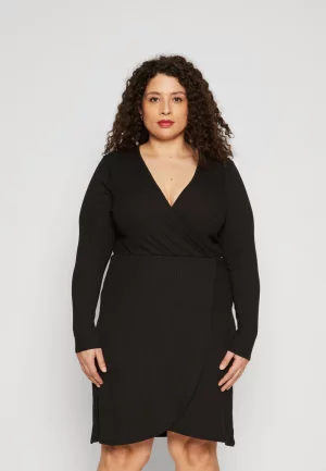 Платье из джерси VMCBELLA SHORT DRESS, черный Vero moda curve
