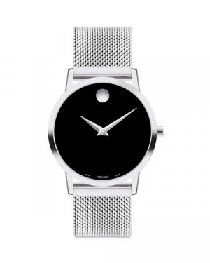 Классические музейные часы, 33 мм , цвет Black Movado