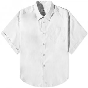 Рубашка с коротким рукавом , белый AMI Paris