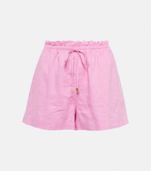 Льняные шорты marina cay , розовый Heidi Klein