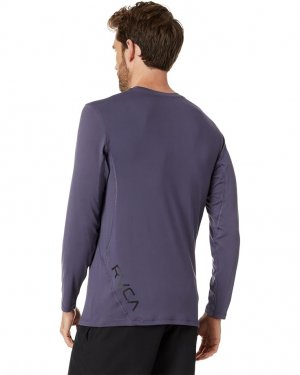 Топ VA Sport Vent Long Sleeve Top, цвет Gray Purple RVCA