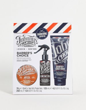 Набор для ухода за волосами Johnnys Chop Shop Barbers Choice-Бесцветный Johnny's