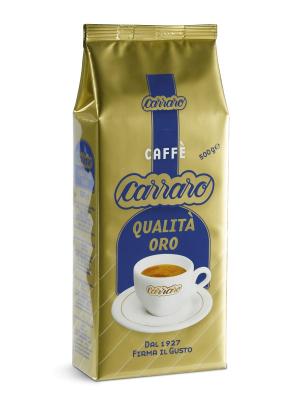 Carraro Qualita Oro 500 гр вак (зерн). Цвет: коричневый