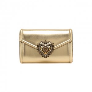Поясная сумка Devotion Dolce & Gabbana. Цвет: золотой