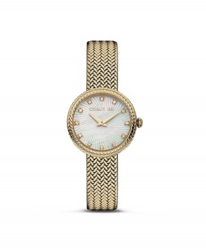 Женские часы Cerruti 1881 Serreta Collection, золотистый ремешок из нержавеющей стали, 26 мм Police