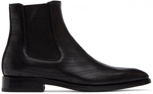 Черные классические ботинки челси Givenchy