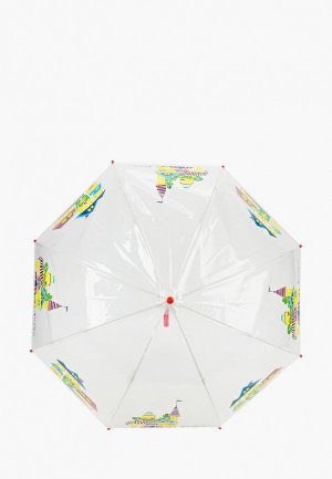Зонт-трость Flioraj. Цвет: белый