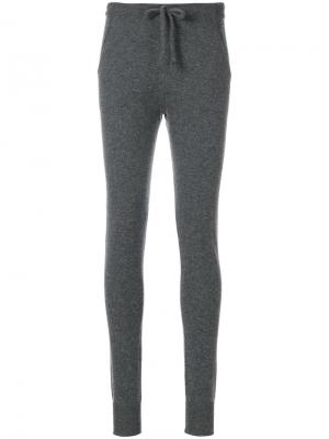 Кашемировые спортивные брюки Woolrich. Цвет: серый