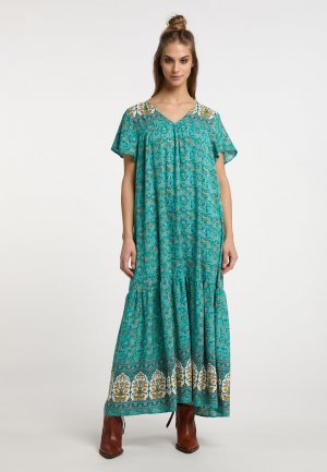 Длинное платье usha, бирюзовый Usha