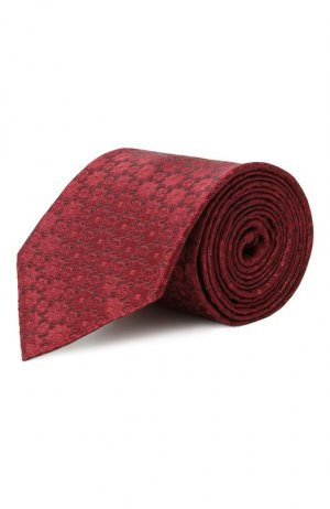 Шелковый галстук Stefano Ricci. Цвет: бордовый