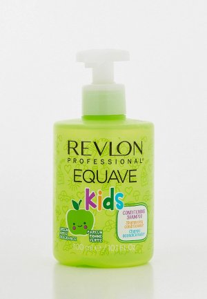 Шампунь Revlon Professional EQUAVE для ежедневного ухода kids shampoo 2-in-1, 300 мл. Цвет: прозрачный