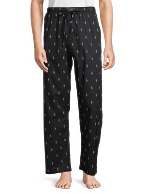 Пижамные брюки с логотипом , черный Polo Ralph Lauren