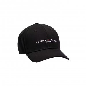 TH ESTABLISHED CAP TommyHilfiger. Цвет: черный