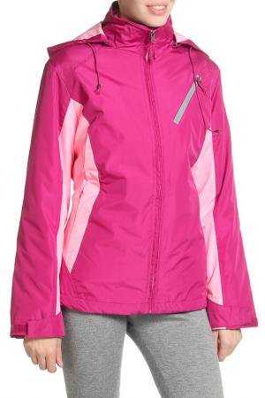 Куртка Harve Benard. Цвет: розовый