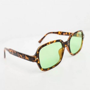 Солнцезащитные очки Retro Square, коричневый Jack & Jones