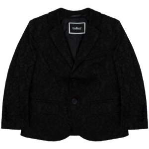 Черный пиджак , размер 110*56*51, модель 220GPBMC4801 Gulliver. Цвет: черный