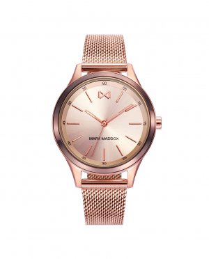 Женские часы Shibuya из стали с розовым ip , розовый Mark Maddox