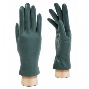 Перчатки , размер 6.5, зеленый ELEGANZZA. Цвет: зеленый