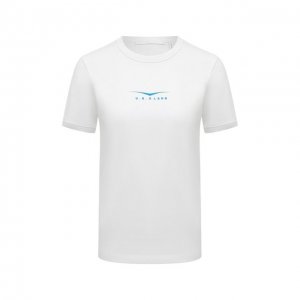 Хлопковая футболка Helmut Lang. Цвет: белый