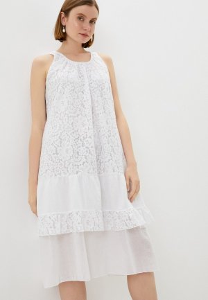 Платье Grafinia. Цвет: белый