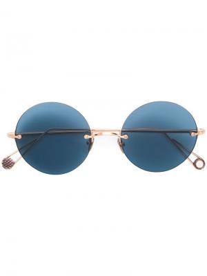 Солнцезащитные очки Place De La Rotonde Ahlem. Цвет: металлик